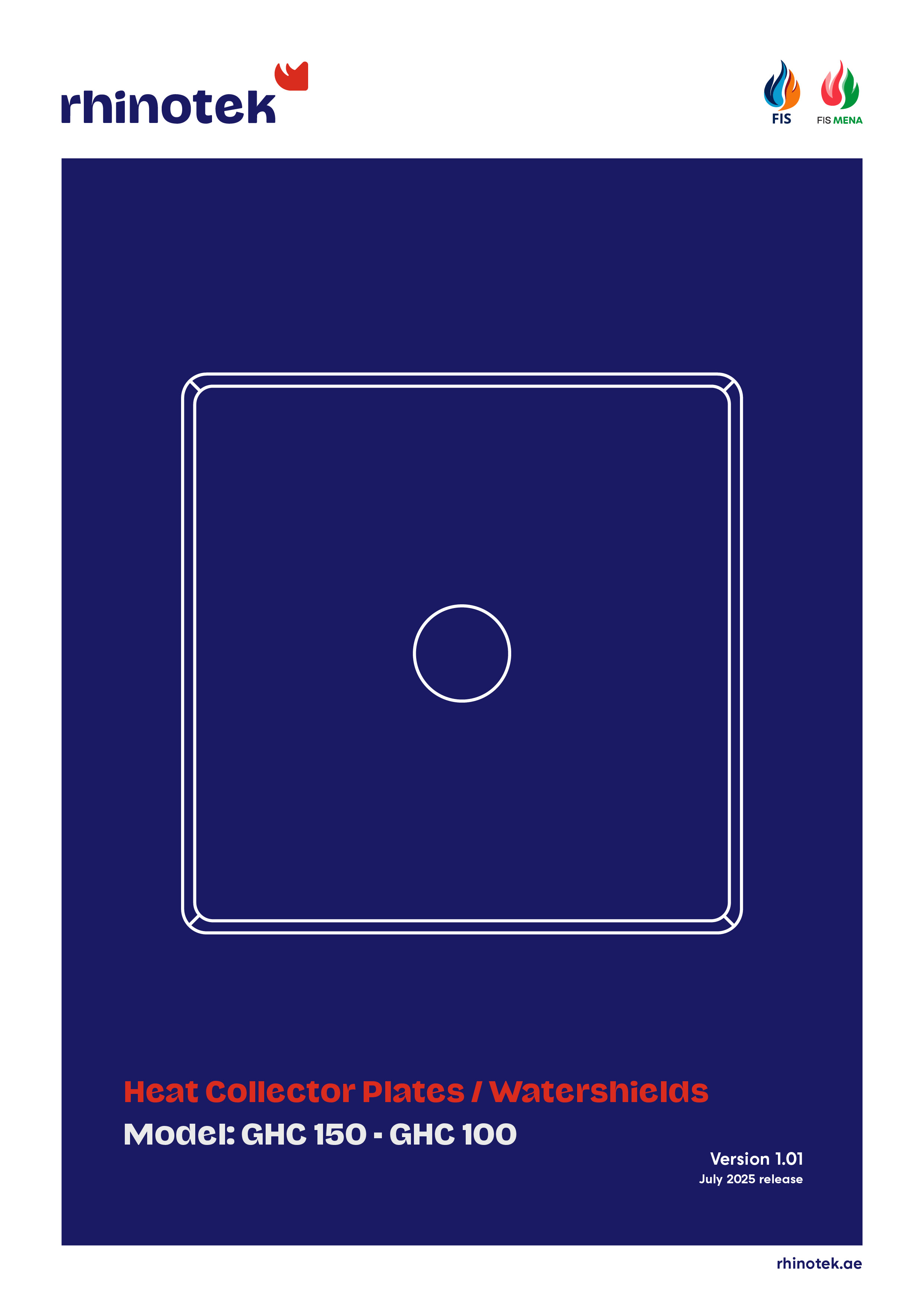 Heat Collector Plates / Watershields